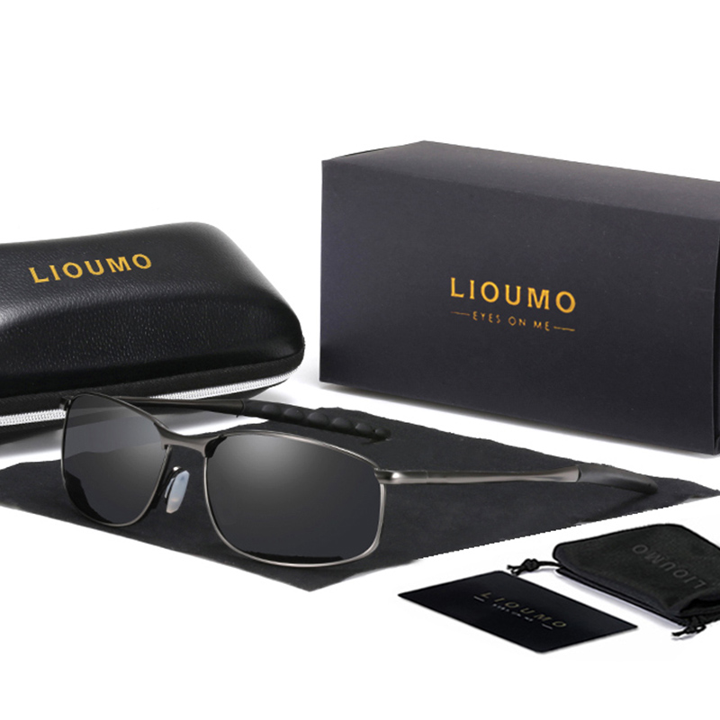 LIOUMO Brand Design New Aviati - Sunglasses Aviator Polarized 评论和价格